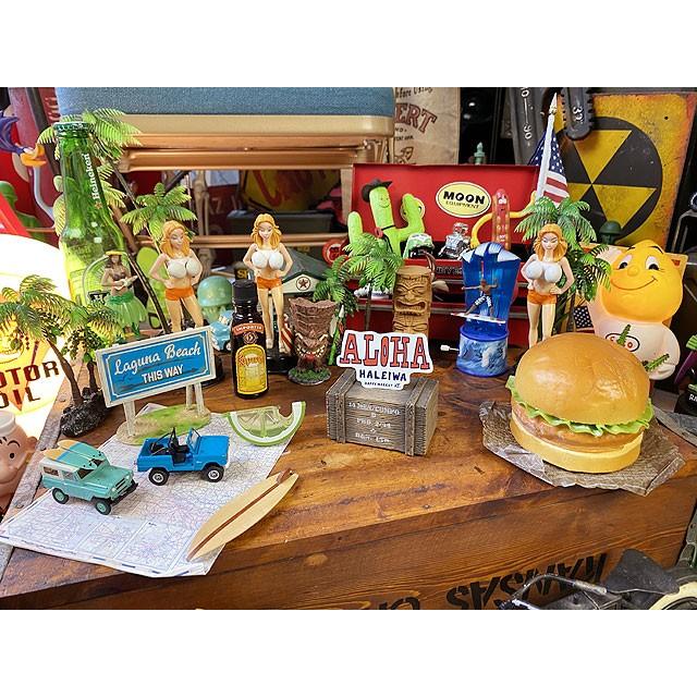 ハレイワ　ハッピーマーケットステッカー　Mサイズ　（047/アロハ）　■　アメリカン雑貨　アメリカ雑貨 爆買 |  | 01