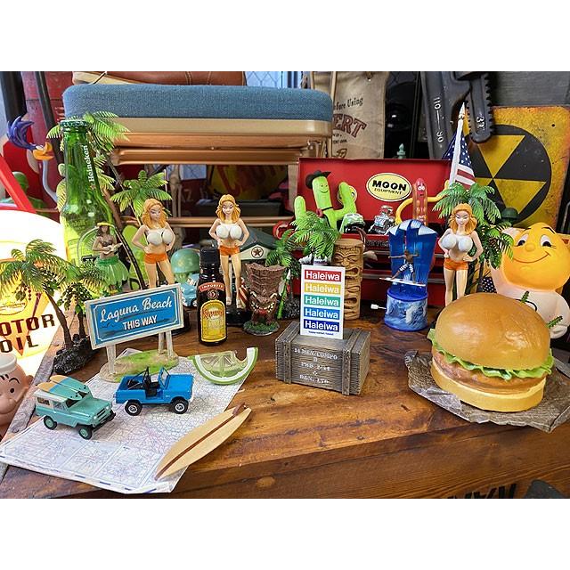 ハレイワ　ハッピーマーケットステッカー　Mサイズ　（090/ファイブカラー）　■　アメリカン雑貨　アメリカ雑貨 |  | 01