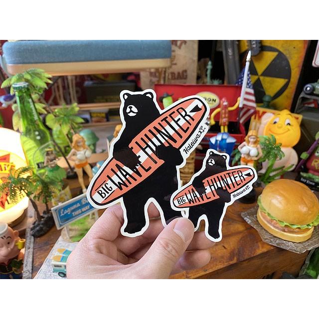 ハレイワ　ハッピーマーケットステッカー　Lサイズ　（107/サーフベアー） |  | 03