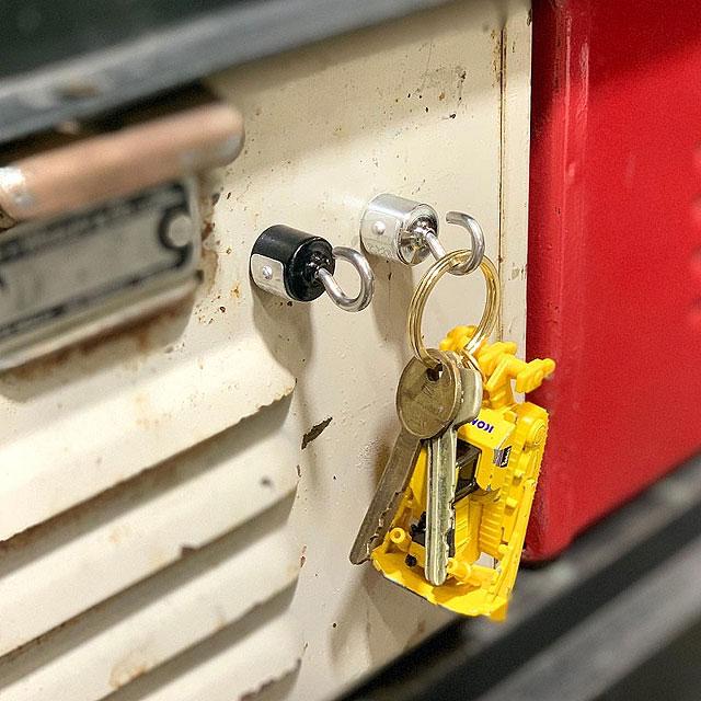 ダルトン　マグネティックフック　2個セット　（レッド）　■　アメリカン雑貨　アメリカ雑貨 | DULTON | 02