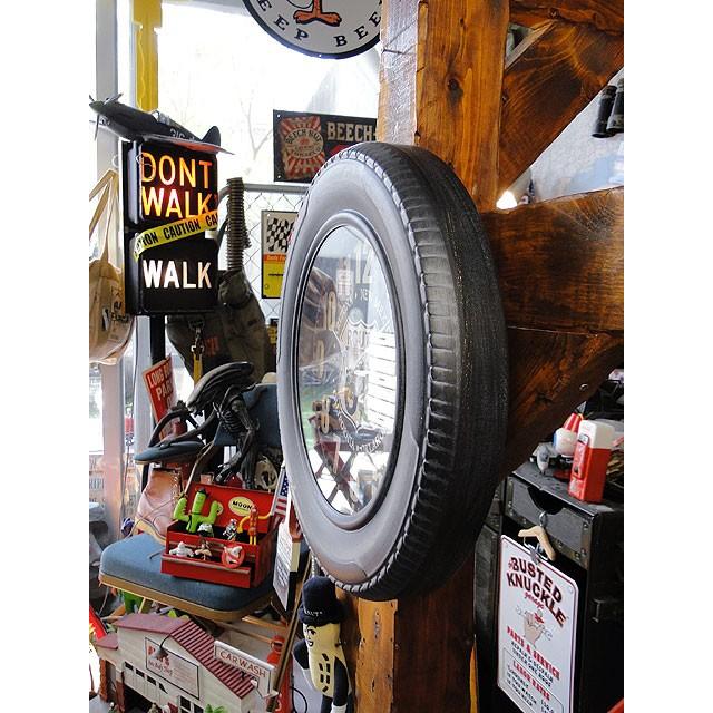 ルート66　タイヤクロック ■ アメリカン雑貨 アメリカ雑貨 壁掛時計 |  | 03