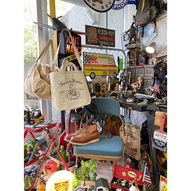 ミシュラン　2WAYトートバッグ　（ツール・ド・フランス/アイボリー）　■　アメリカン雑貨　アメリカ雑貨 |  | 03