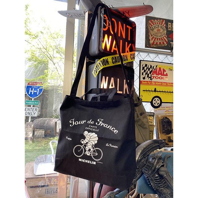 ミシュラン　2WAYトートバッグ　（ツール・ド・フランス/ブラック）　■　アメリカン雑貨　アメリカ雑貨 | 