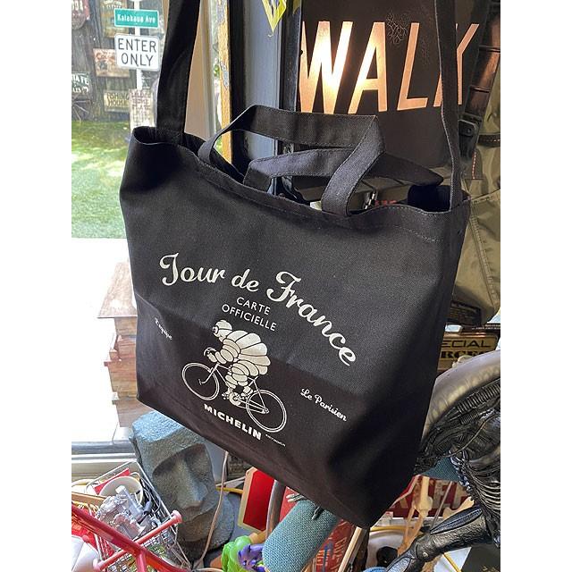 ミシュラン　2WAYトートバッグ　（ツール・ド・フランス/ブラック）　■　アメリカン雑貨　アメリカ雑貨 |  | 01