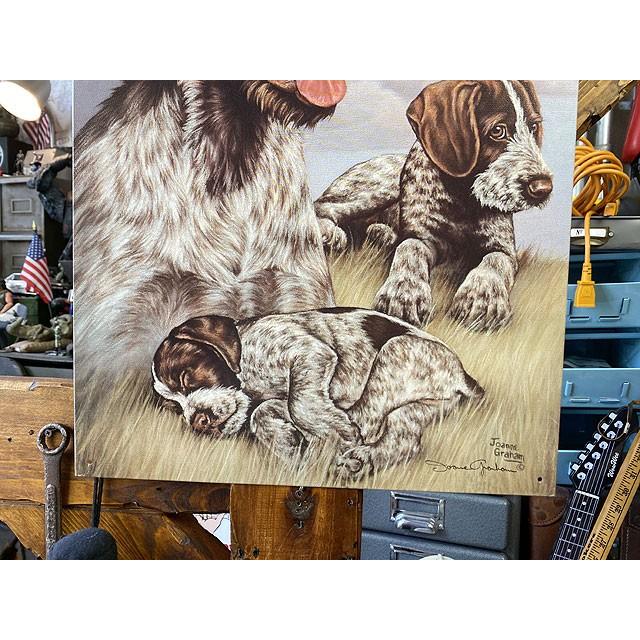 ハンティング犬　ブリキ看板　（ワイルドシング）　■　アメリカン雑貨　アメリカ雑貨 |  | 02