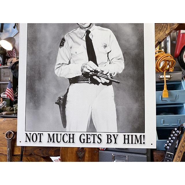 ドラマ「メイベリー110番」アンディ・グリフィス・ショー　ブリキ看板　（ファイヤーセキュリティエージェンシー） |  | 02