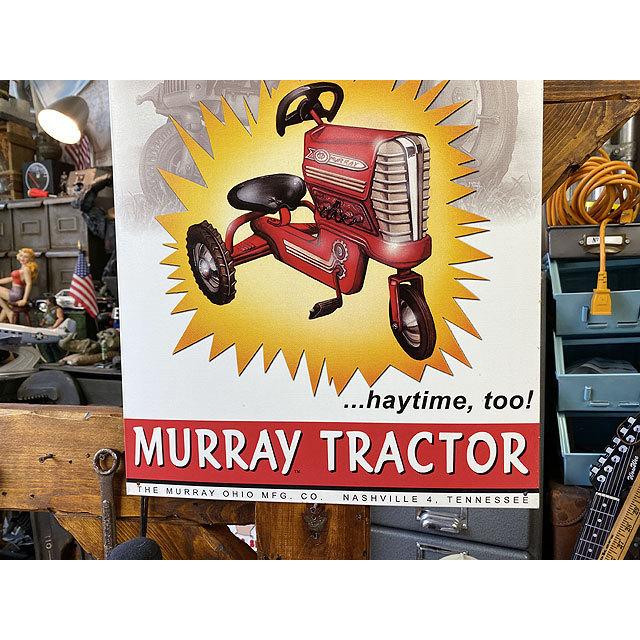 アメリカントラクターのペダルカー　ブリキ看板　（MURRAY TRACTOR）　■　アメリカン雑貨　アメリカ雑貨 |  | 02