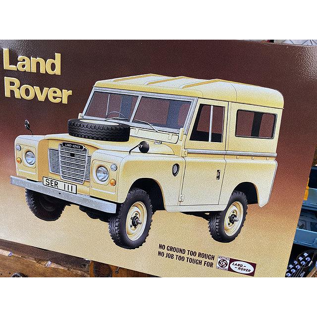 ランドローバー シリーズ3　ブリキ看板 ■ アメリカン雑貨 アメリカ雑貨 |  | 01
