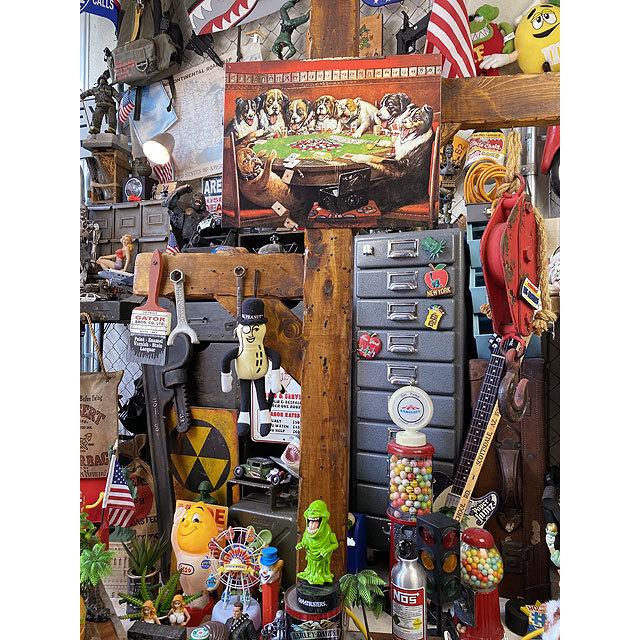 8匹のワンコたちのポーカー大会　ブリキ看板　■ アメリカン雑貨 アメリカ雑貨 |  | 03