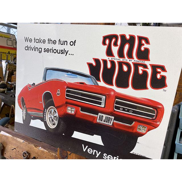 ポンティアック GTO The Judge　ブリキ看板 ■ アメリカン雑貨 アメリカ雑貨 |  | 01