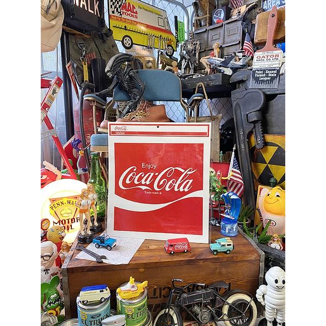 コカ・コーラ　デカサイズステッカー　XLサイズ　（スクエアロゴ）　■　アメリカン雑貨　アメリカ雑貨 | Coca Cola | 02