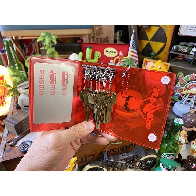 ベティ・ブープ　クリアキーケース　（レッド）　■ アメリカン雑貨 アメリカ雑貨 |  | 01