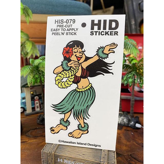 ハワイアン　アイランド　ステッカー　カスタムアート　フラガール ■ アメリカン雑貨 アメリカ雑貨 爆買 | 
