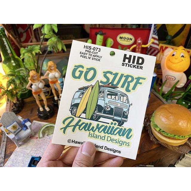ハワイアン　アイランド　ステッカー　サーフワゴン　GO SURF ■ アメリカン雑貨 アメリカ雑貨 |  | 02