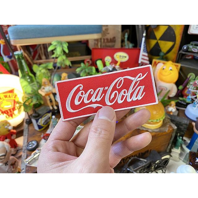 コカ・コーラブランド　ロゴワッペン　（レクタングル）　■ アメリカン雑貨 アメリカ雑貨　 |  | 02