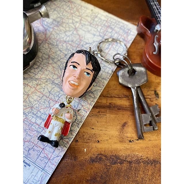 エルヴィス・プレスリーゆらゆらキーホルダー ■ アメリカン雑貨 アメリカ雑貨 |  | 01