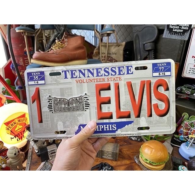 エルヴィス・プレスリー　ライセンスプレート　（グレイスランド）　■　アメリカン雑貨　アメリカ雑貨 |  | 05