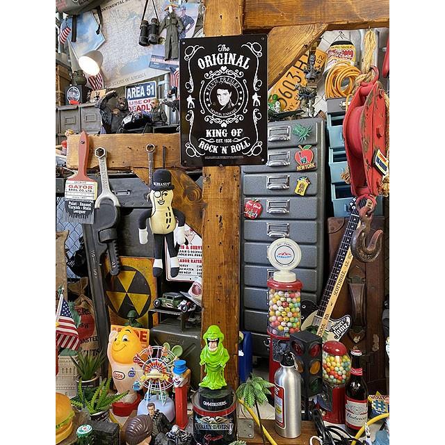 エルヴィス・プレスリー　ブラックラベル　ミニブリキ看板 ■ アメリカン雑貨 アメリカ雑貨 |  | 02