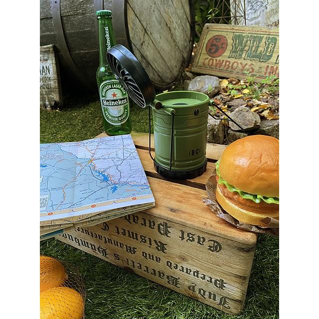 ブライト＆クーラーランタン　（カーキグリーン）　■ アメリカン雑貨 アメリカ雑貨　扇風機　ライト |  | 11