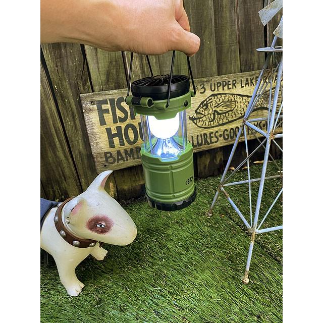 ブライト＆クーラーランタン　（カーキグリーン）　■ アメリカン雑貨 アメリカ雑貨　扇風機　ライト |  | 04