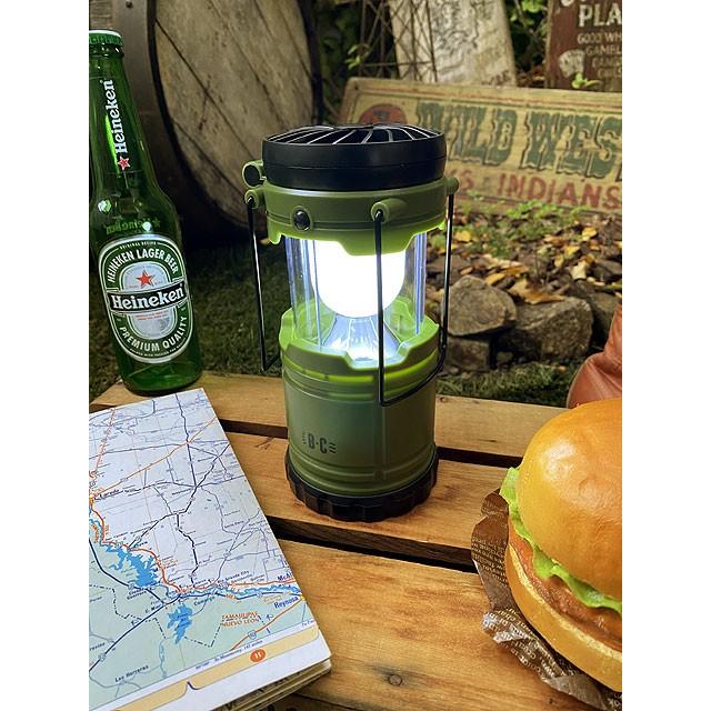 ブライト＆クーラーランタン　（カーキグリーン）　■ アメリカン雑貨 アメリカ雑貨　扇風機　ライト |  | 05