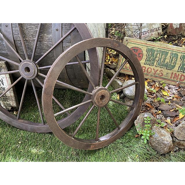 車輪　アンティーク 木製 レア 車輪 木製車輪 アンティーク 希少品 ガーデニング 天狗