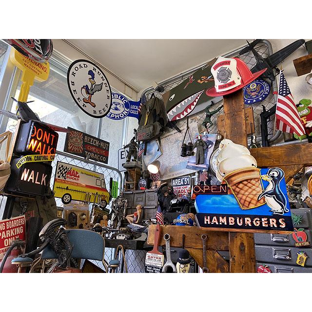 ★稀少な絶盤品★ ソフトクリームのロードサイン　U.S.ヘヴィースチールサイン ■ アメリカン雑貨 アメリカ雑貨 |  | 04