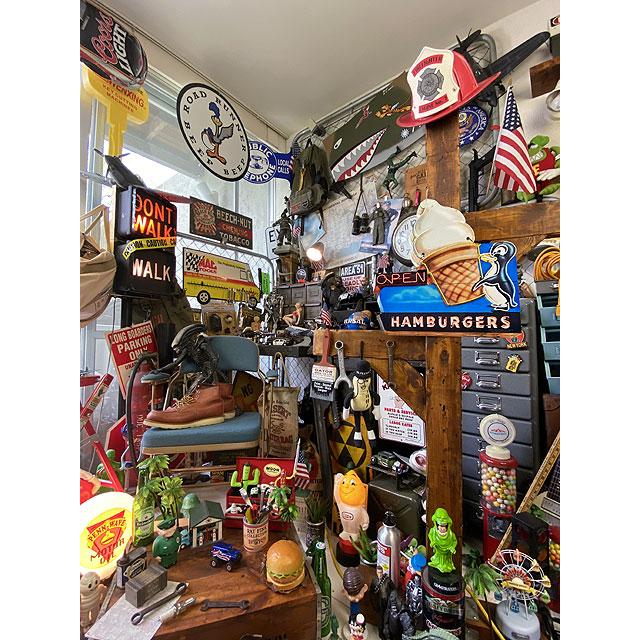 ★稀少な絶盤品★ ソフトクリームのロードサイン　U.S.ヘヴィースチールサイン ■ アメリカン雑貨 アメリカ雑貨 |  | 05