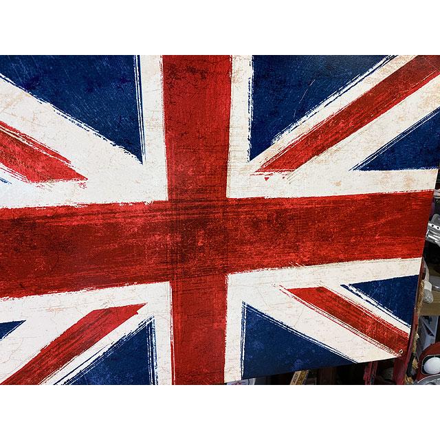 ★稀少な絶盤品★ ユニオンジャック　U.S.ヘヴィースチールサイン　Lサイズ ■ アメリカン雑貨 アメリカ雑貨 |  | 01