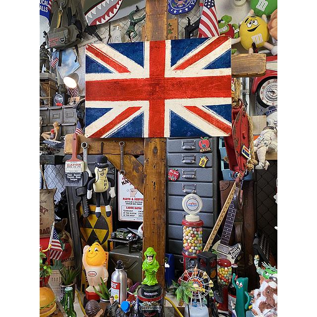 ★稀少な絶盤品★ ユニオンジャック　U.S.ヘヴィースチールサイン　Lサイズ ■ アメリカン雑貨 アメリカ雑貨 |  | 02