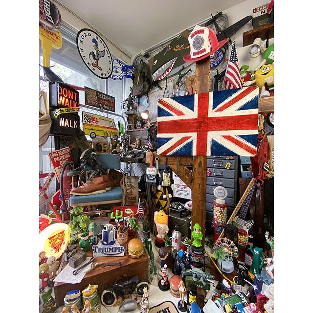 ★稀少な絶盤品★ ユニオンジャック　U.S.ヘヴィースチールサイン　Lサイズ ■ アメリカン雑貨 アメリカ雑貨 |  | 04