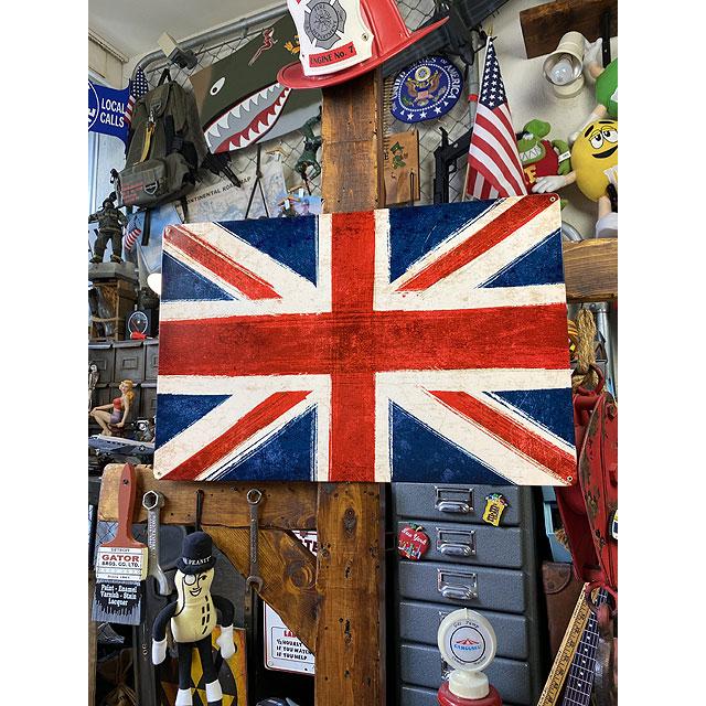 ★稀少な絶盤品★ ユニオンジャック　U.S.ヘヴィースチールサイン　Lサイズ ■ アメリカン雑貨 アメリカ雑貨 |  | 05