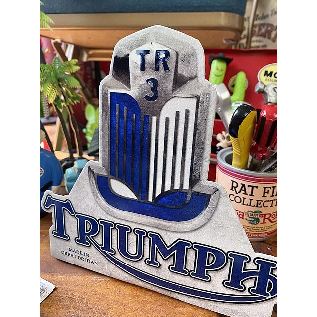 トライアンフ　スタンドサイン　U.S.ヘヴィースチールサイン |  | 01