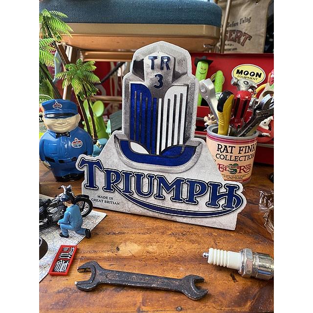 トライアンフ　スタンドサイン　U.S.ヘヴィースチールサイン |  | 04