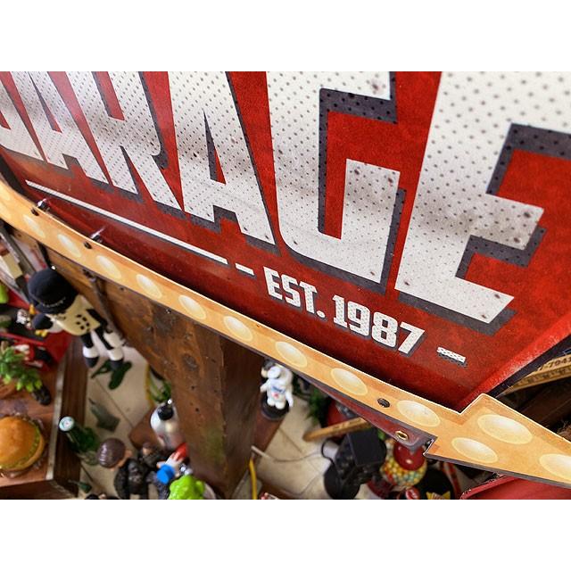 お父さんのガレージのロードサイン　U.S.ヘヴィースチールサイン　こだわりの立体仕上げ看板 ■ アメリカン雑貨 アメリカ雑貨 |  | 03