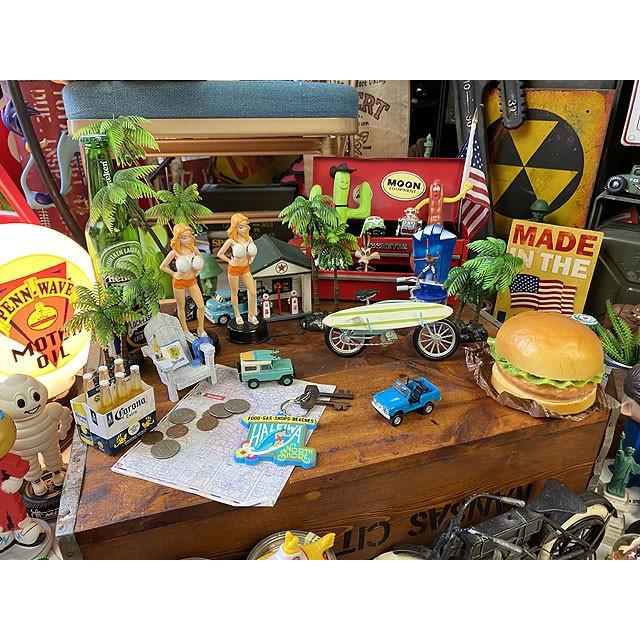 ハレイワの名物看板　ハワイアン　ラバーキーホルダー ■ アメリカ雑貨 アメリカン雑貨 キーリング |  | 02