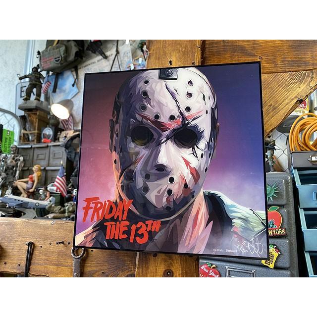 映画 13日の金曜日 ジェイソンのポップアートフレーム アメリカン雑貨 アメリカ雑貨 2580 アメリカ雑貨通販キャンディタワー 通販 Yahoo ショッピング