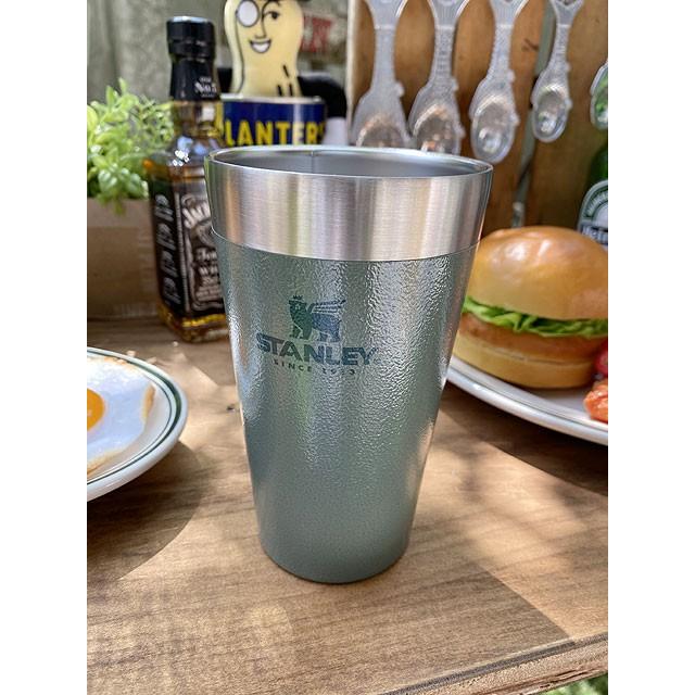 [新品] NANGA×STANLEY スタッキング真空パイント/グリーン 新品] NANGA×STANLEY スタッキング真空パイント/グリーン