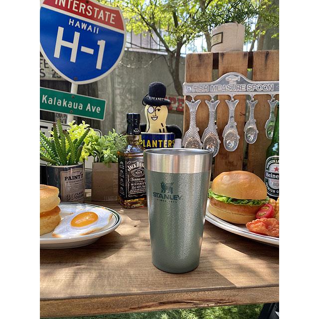 スタンレー　スタッキング真空パイント　0.47L　（グリーン）　STANLEY　■　アメリカン雑貨　アメリカ雑貨 |  | 06