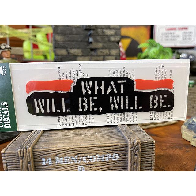 ことわざステンシル転写ステッカー　（なるようになる）　PST-062　■　アメリカン雑貨　アメリカ雑貨 |  | 01