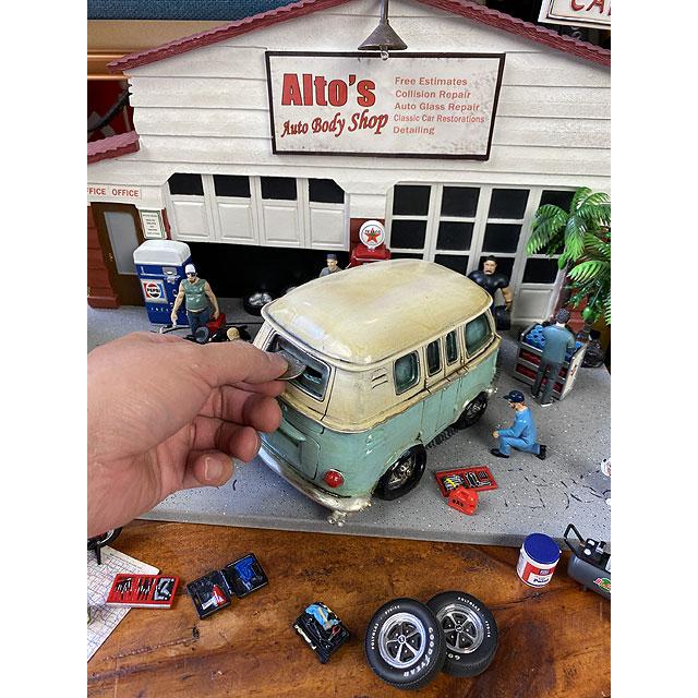 オールディーズマネーバンク　（ワーゲンバス/Lサイズ）　■　アメリカン雑貨　アメリカ雑貨 |  | 05