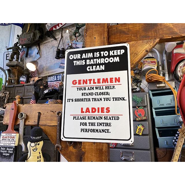 「トイレはキレイに使いましょう！」　案内看板　アルミサインボード 爆買 |  | 04