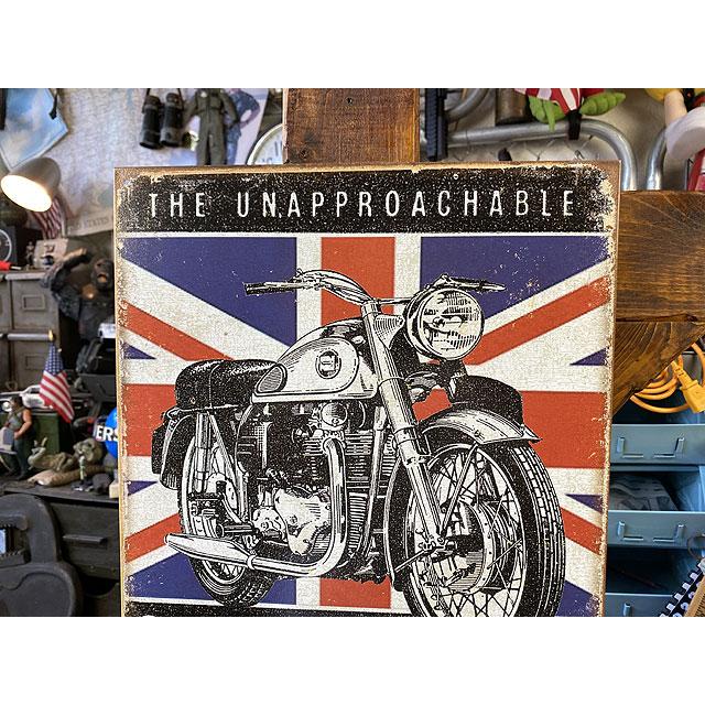 ノートン　ブリキ看板　（ベストロードホルダー）　■　アメリカン雑貨　アメリカ雑貨 |  | 01