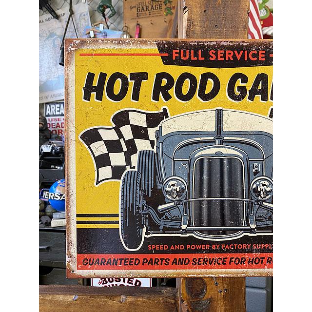 ホットロッドガレージ　ブリキ看板　（1932年ロッド）　■ アメリカン雑貨 アメリカ雑貨 |  | 01