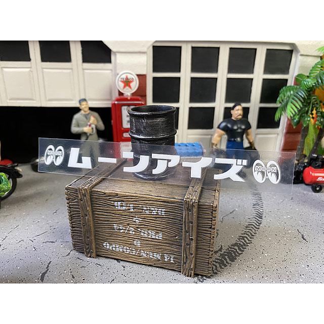 ムーンアイズロゴ　（カタカナバージョン）　抜きステッカー　■　アメリカン雑貨　アメリカ雑貨 |  | 01