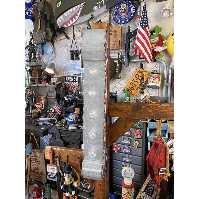 アメリカのアーケードサイン　ウォールオブジェ　（バーバーショップ）　【両面デザイン】 爆買 |  | 04