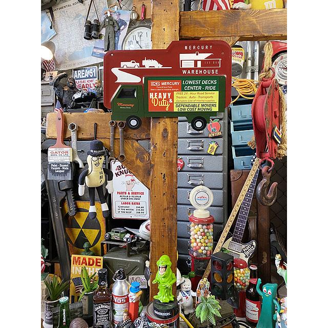 マーキュリー　エンボス　ガレージサイン　（デリバリートラック）　■　アメリカン雑貨　アメリカ雑貨 | MERCURY | 01