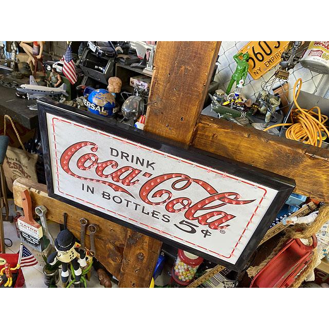 コカ・コーラ　LEDドットサイン　（IN BOTTLES 5cents） | Coca Cola | 01