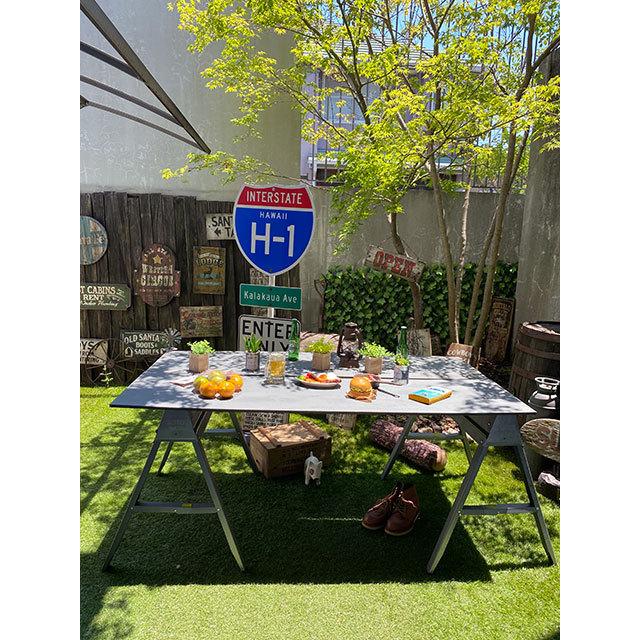 EBCO　メタル　フォルディング　ソーホース　単品　（1台）　テーブル用脚　作業台　■　アメリカ雑貨　アメリカン雑貨 |  | 05