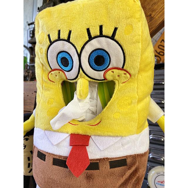 スポンジボブ ティッシュカバー □ アメリカン雑貨 アメリカ雑貨